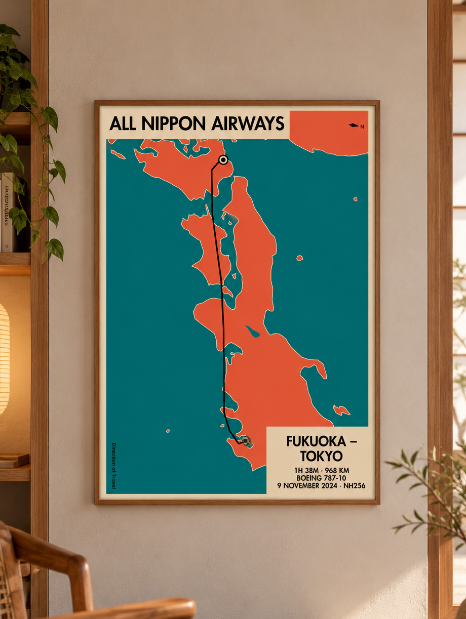 Fukuoka to Tokyo